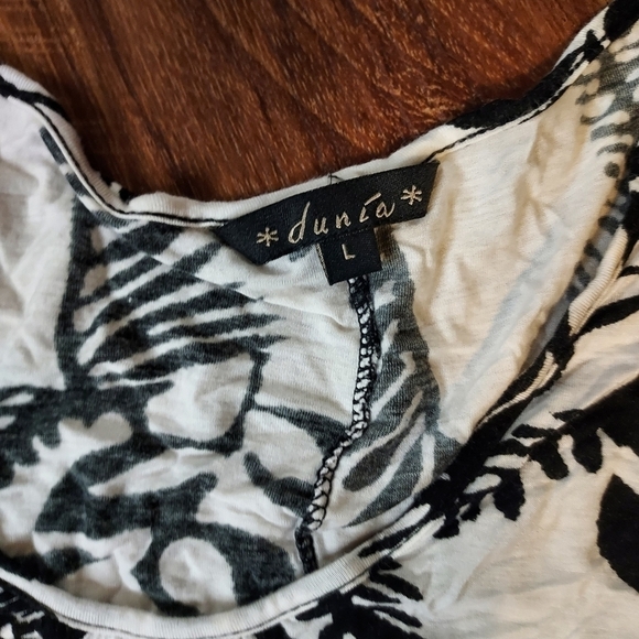 Three pieces . Dunia large rayon,Christmas oversized top, Connected dress size12 - Picture 6 of 12